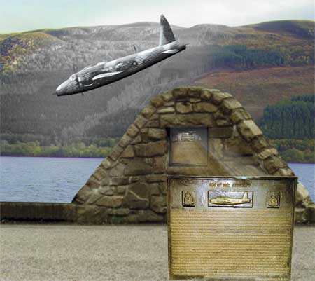 Aircraft Crashes on Loch Ness Search By Sonar And Underwater Cameras  Operation