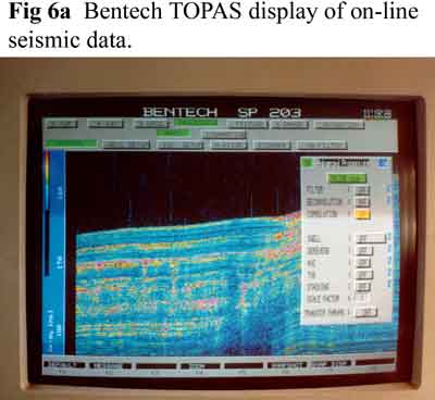 Loch Ness Survey With Bentech - TOPAS On-line Display of Seismic Data