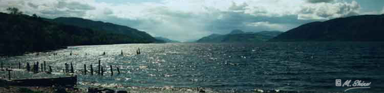 A view of Loch Ness from Dores